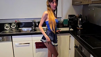 Stepbrothers Best Friend Fucks Skinny Stepsister Hardcore And Impregnates Her