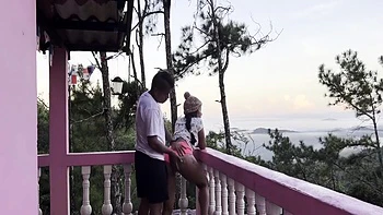 Having Orgasm With The View