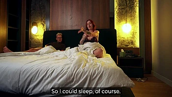 Stepmom Shares Bed With Stepson In 4k Hotel Fantasywild Night!