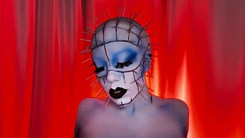 Big Tit Pinhead Gives Erotic Tease And Denial With Asmr Handjob Hellraiser Parody - Little Puck And Shawn Alff