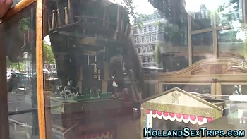 Tongued Dutch Prostitute Pounded