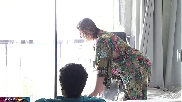 Home alone with stepmom