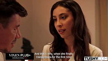 TUSHY Tight Tiny Actress Eva Generosi Has Passionate Anal With Director