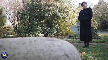 Granny Petra Takes A Stranger Home For A Good Hard Fuck! With Mature Petra