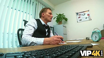 LOAN4K. Little hole was destroyed on the tabletop