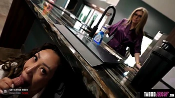 Sneaking Around With My Stepmoms Hot Asian Friend Kaya Knight