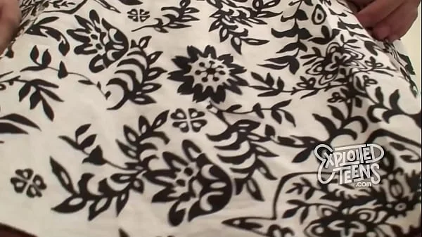 Nervous 19 yr old amateur stars in her first teen porn video