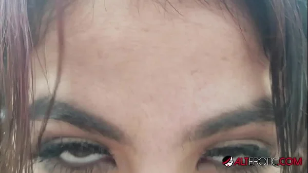 Kitty Jaguar fucked after having her asshole tattooed