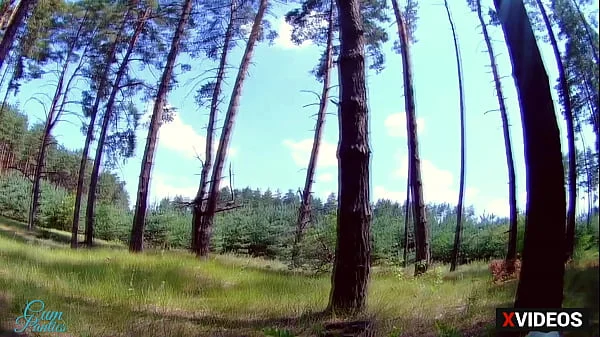 PLEEEEEESE DON'T STOP CUM INSIDE  MY First ONS in the forest