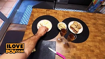 Geisha Kyd Hot Blowjob and Footjob Fun with Big Tits Babe