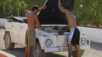 Vintage Threesome Fmm With Teen 18+ Blonde Outdoor Sex