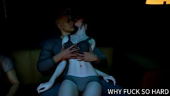 3D Big Ass Asian Babe Wife Cheating with Big Cock at Home