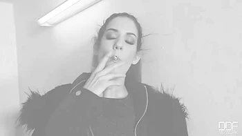 Horny Humiliation : Smoking Hot Lesbians Cram Their Asses