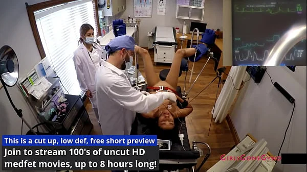 Miss Mars Becomes Human Guinea Pig for Doctor Tampa's & Nurse Kristen Martinez's Electrical E-Stim Experiments EXCLUSIVELY on GirlsGoneGyno Reup