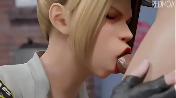 female cop want my cock 3d animation