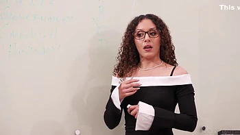 Helps Her Student 18+ By Emptying His Blue Balls - Liv Revamped And Elias Cash