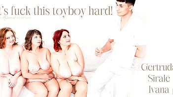 Toyboy Masseur Takes On Big Tits Milfs Gertruda, Sirale And Ivana In This Hardcore Groupsex Fantasy