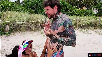 Magical Threesome W Busty Baddie Jc Wilds & Little Latina Sofie Reyez