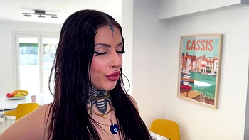 The new madness of Sabrina... sodomized by an Afro TTBM! - Jacquie et Michel TV