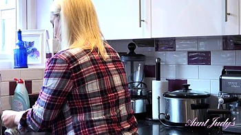 Auntie Olga Seduction & Jerk Off Instruction