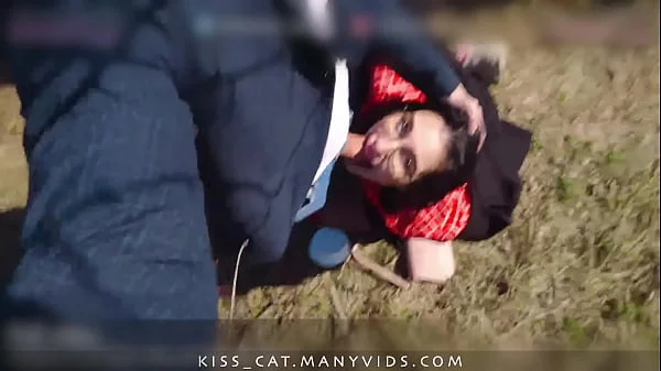 Let's walk in Nature - Public Agent PickUp Russian Student to Real Outdoor Fuck / Kiss cat 4k
