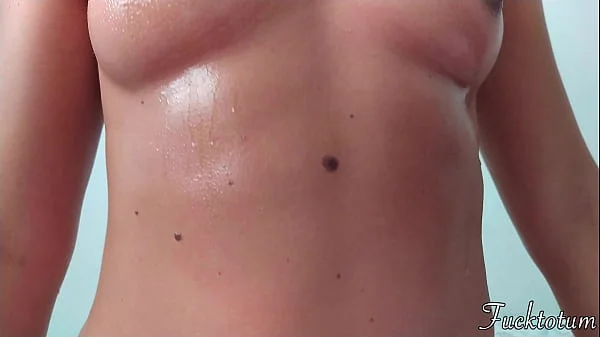 Sweaty and intense sex couple orgasm - Sweat fetish cowgirl - beautiful agony face REAL POV