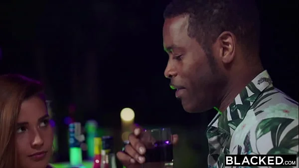 BLACKED Young Eurobabe gets her fill of BBC on vacay