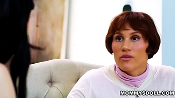 Sitting On Stepmom Lexi Lunas Lap