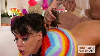 Petite Is Addicted To Bryan Gozzlings Nasty Anal!