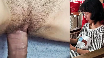 Korean Milf Oh Hye Kyoung Cumming a Lot off Sperm on Pussy