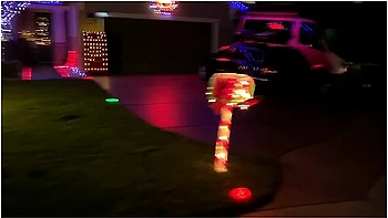 Grannys Candy Cane Lane With Donna Hart And Candy Lane