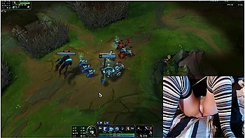 Blitzcrank And Toy Are Torturing Me . . League Of Legends #22 Luna With Gamer Girl