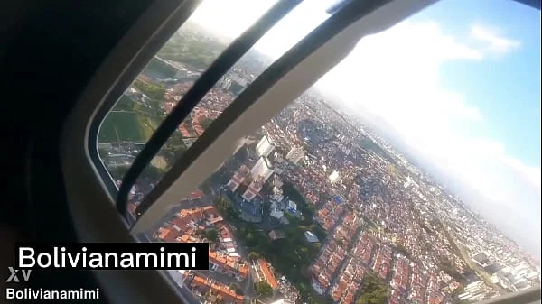 me canse de coger en la cama.... queria coger en el cielo ... entonces alquile un helicoptero.. 20min de video en bolivianamimi.tv