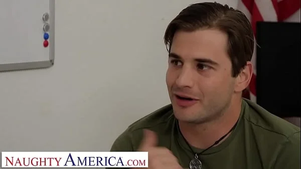 Naughty America - babe Blake Blossom has sex with her friend's brother