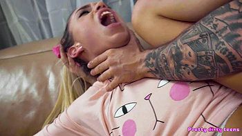 Cock tease gets fucked hard