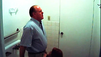 Cum guzzling cock sucking office slut gets on knees