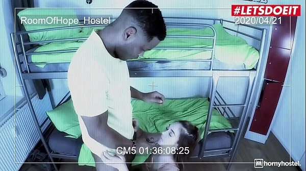 LETSDOEIT - (Ginebra Bellucci & Darrell Deeps) Spanish Teen Gets BBC From Delivery Guy