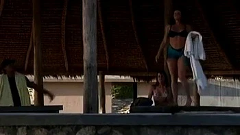 Vintage Blonde MFF Sex on Beach: Blowjob, Doggy  Brunette Porn