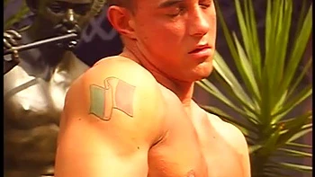 Threesome with police officer