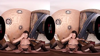 Babe Riding Cock VR: Blowjob, Doggy  Cowgirl Porn