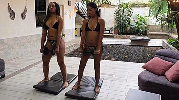 Brianna  Alexa Sexy Workout Youll Want on Repeat by BriannaChelsea: Amateur, Latina  Ebony Porn