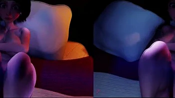 Cartoon milf Aunt Cass: Big Tits, Big Ass  Brunette VR Porn