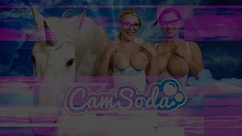 Camsoda - Masturbating busty babe pleases her pussy