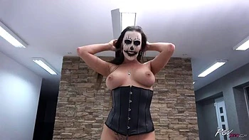Mea Malone POV Halloween fuck: Blowjob, Doggy  Missonary Porn