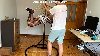 Chinese suspension: Hardcore, Fetish  Bondage Porn