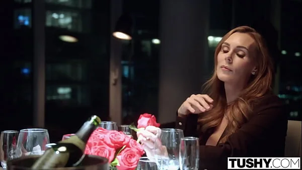 TUSHY Anal-crazy Violet proves she's the right type of girl