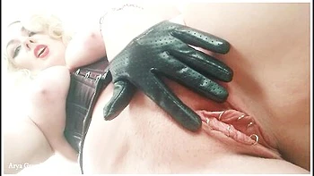 Topless In Pvc Corset Phone Video With Arya Grander