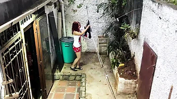 Bibirabbit Fucks Her Neighbor While Husband is at Work - Big Ass Latina StepMom Homemade