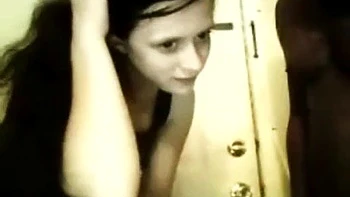 Black on Cute White Babe: Doggy, Big Tits  Hardcore Porn