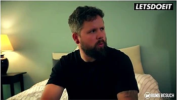 Big Tits German Pornstar Sina Velvet Sucks And Fucks One Of Her Fans